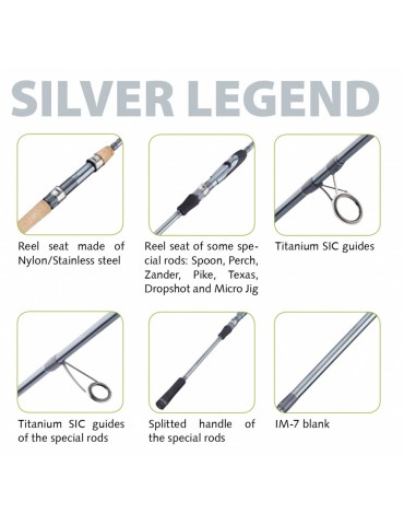 Balzer štap Magna Magic Silver Legend Spin 2,70m 30-100gr